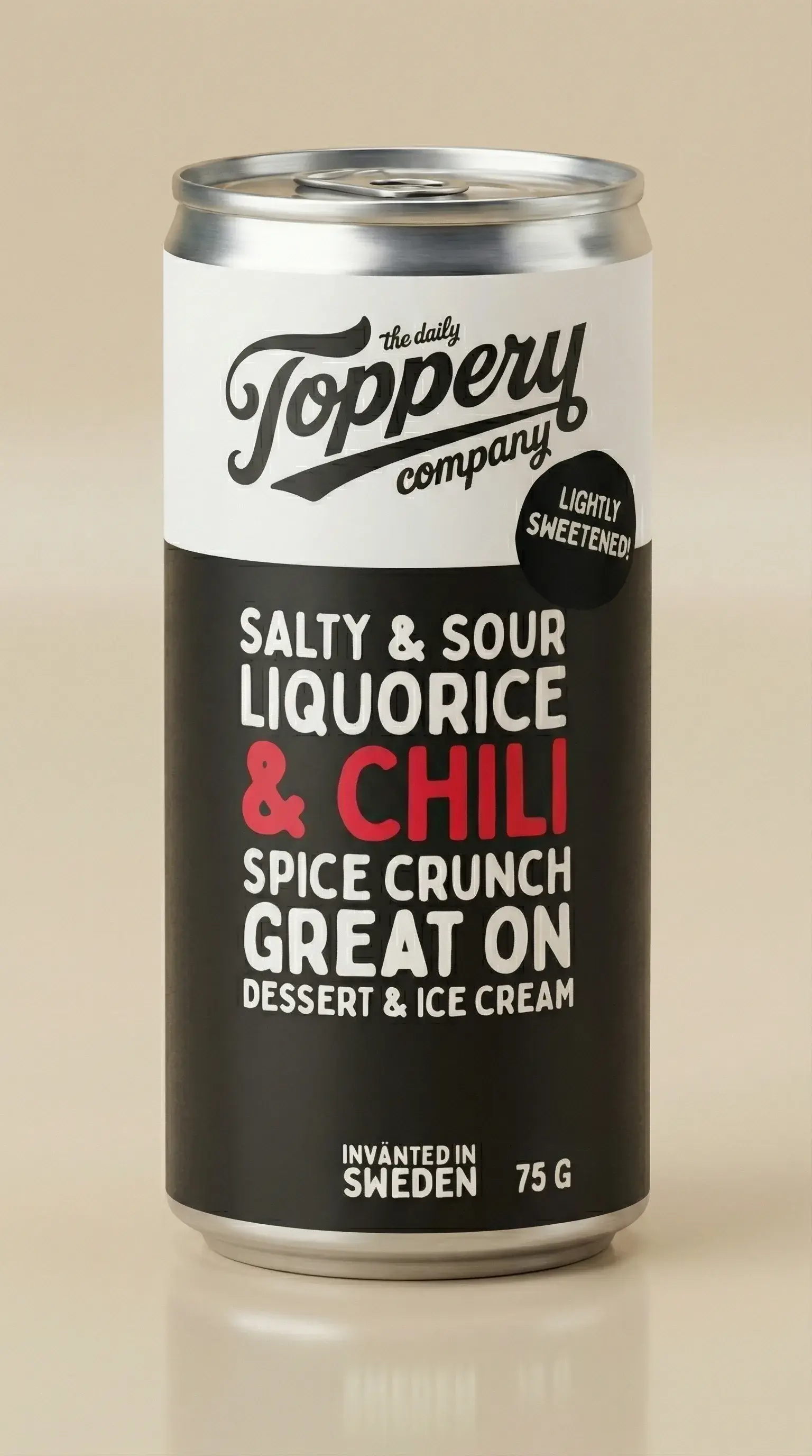 Salty & Sour Liquorice & Chili — Dessert Crunch